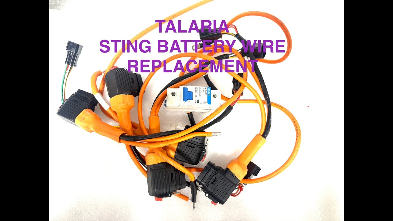 TALARIA STING MX BATTERY WIRE REPLACEMENT