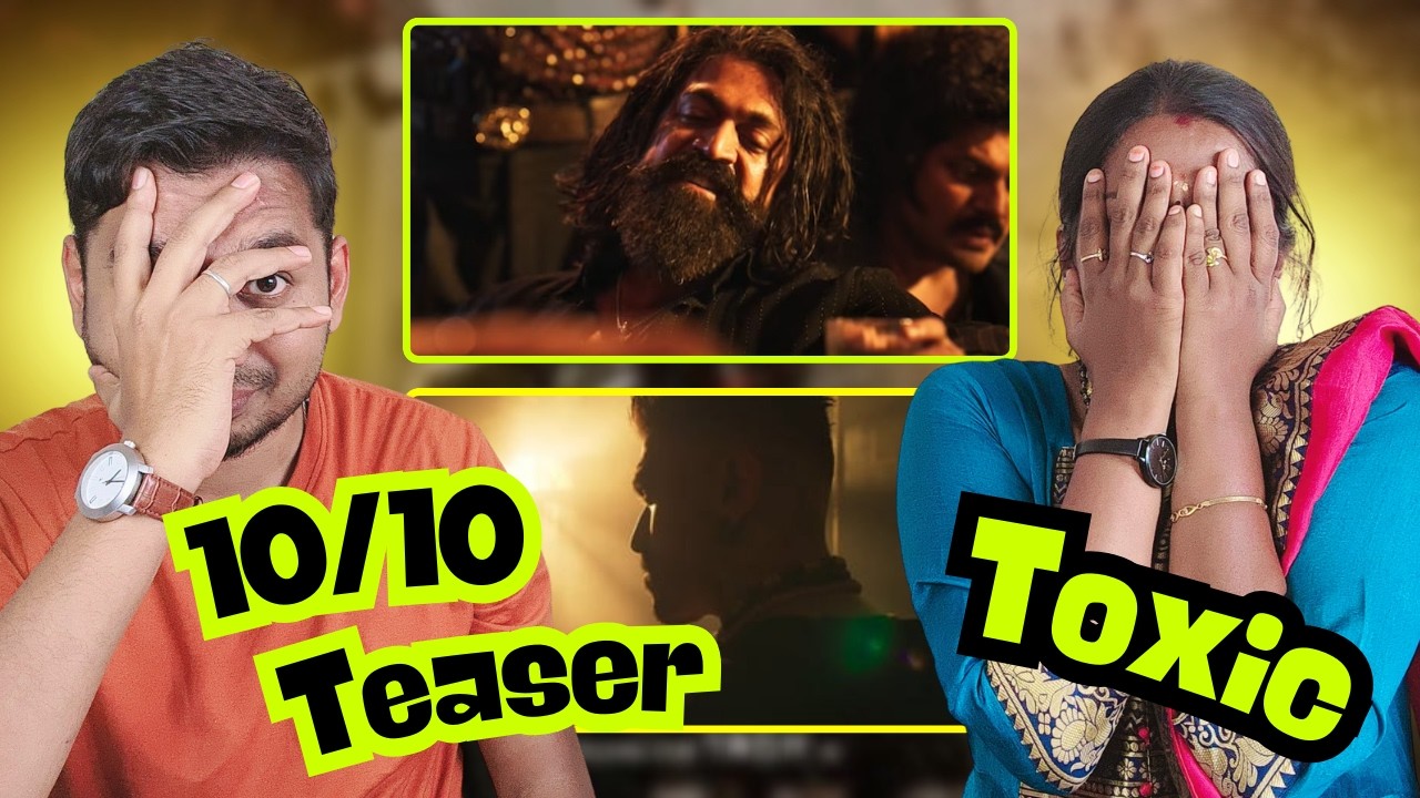 DADDY IS HOME! Toxic Official Teaser Reaction | Rocking Star Yash | Geetu Mohandas