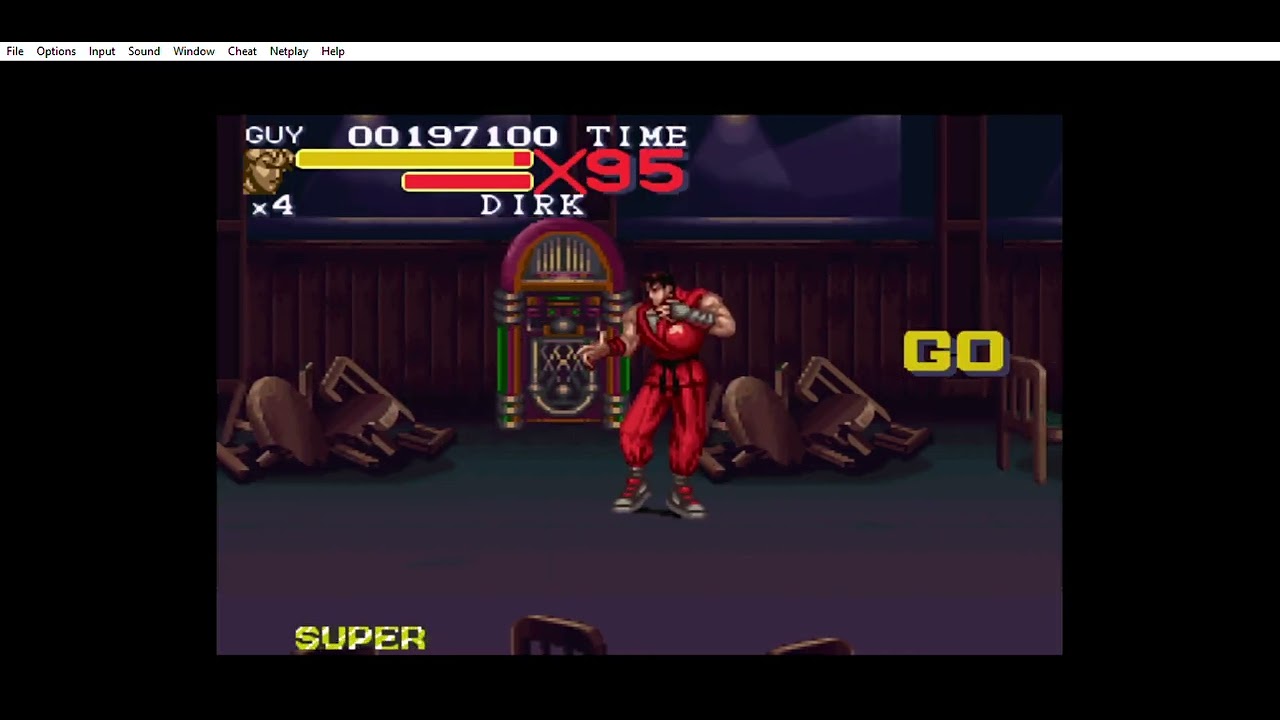 Final Fight 3 (SNES) Guy Gameplay