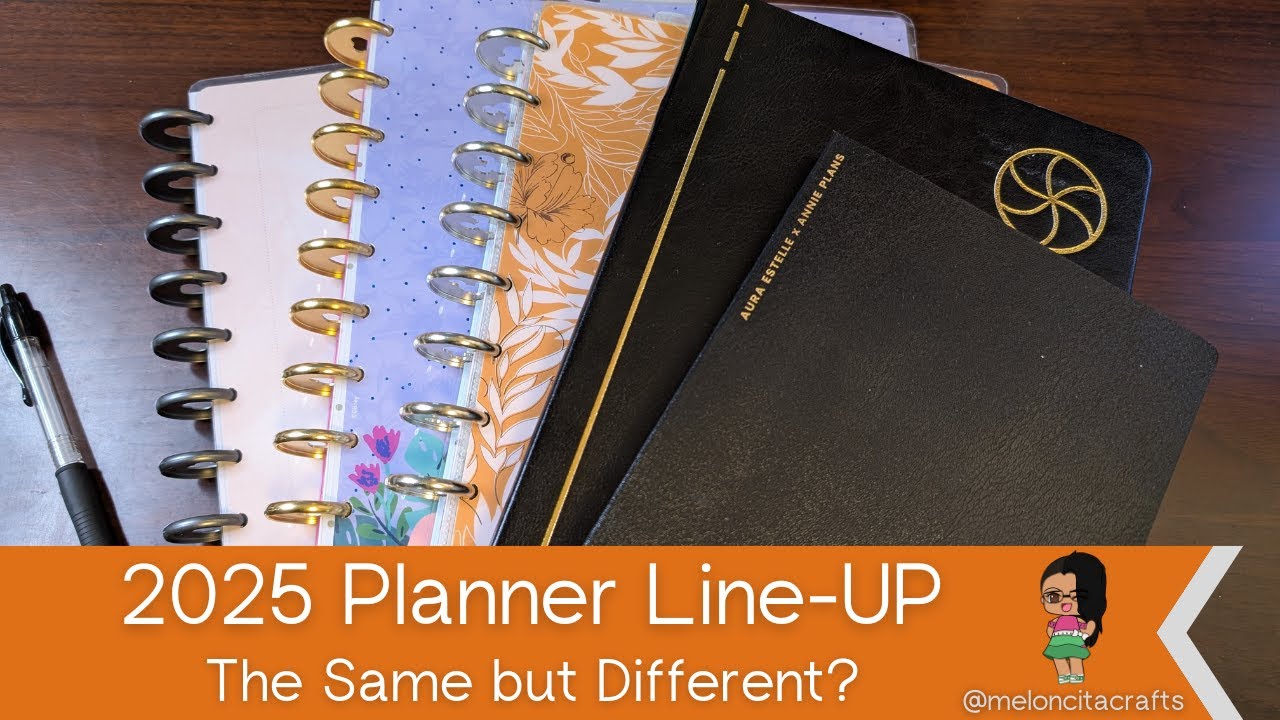 2025 Planner Lineup - Changes and New Additions! | MeloncitaCrafts