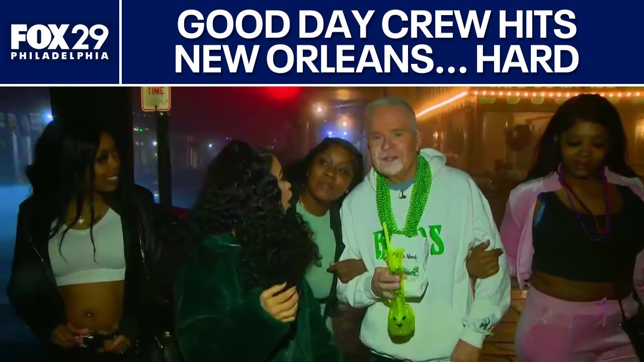 Checking in on the Good Day Philadelphia crew at the Super Bowl