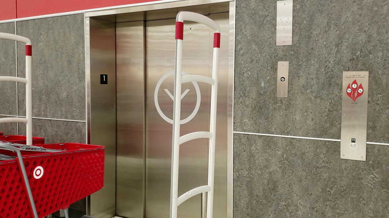 (EPIC MOTORS) Huge Schindler Hydraulic Elevators @ Target, Bloomfield Township, MI (retake)