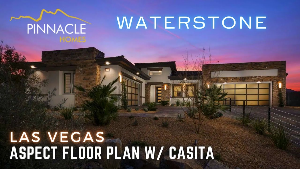 Waterstone by Pinnacle Homes, Luxury Home, Casita, 1/2 Acre Lot, $1M+, Las Vegas, NV | Aspect Model
