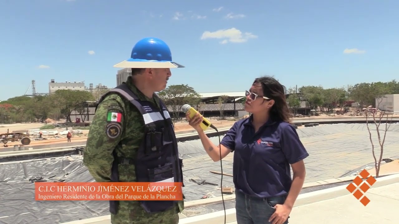 PARQUE DE LA PLANCHA AVANCES EN OBRA