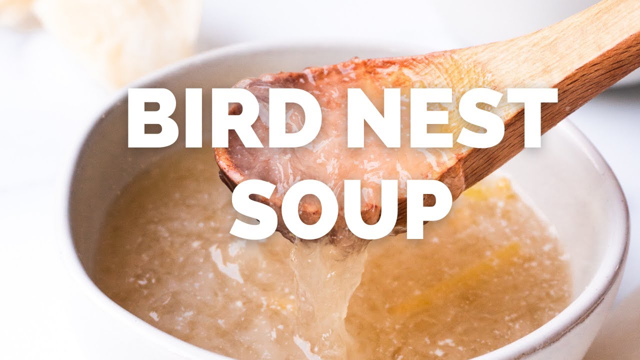 How to Make Nourishing Birds Nest Soup Recipe | 椰汁燕窩