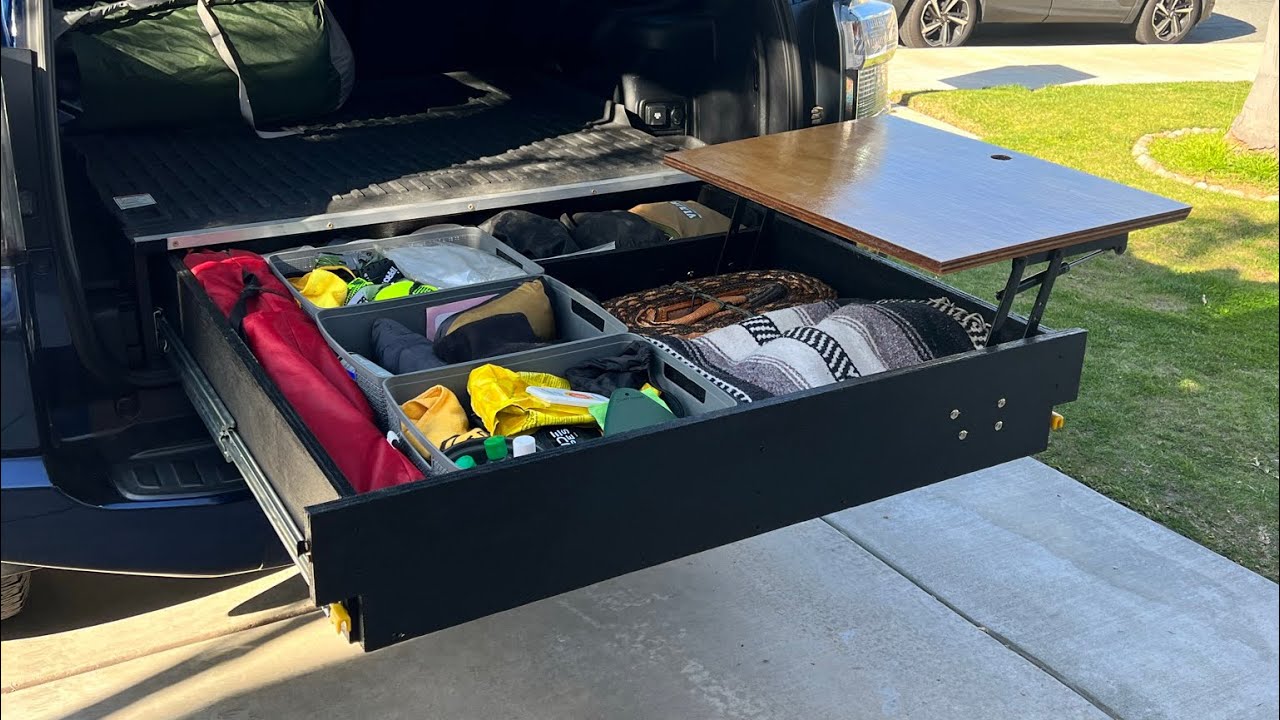 5th gen 4Runner diy drawer system