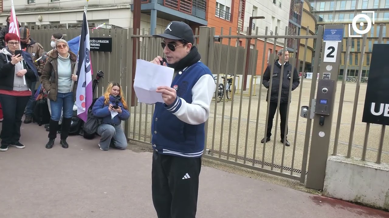 Prise de parole du délégué STJV / Grève Ubisoft 10/02