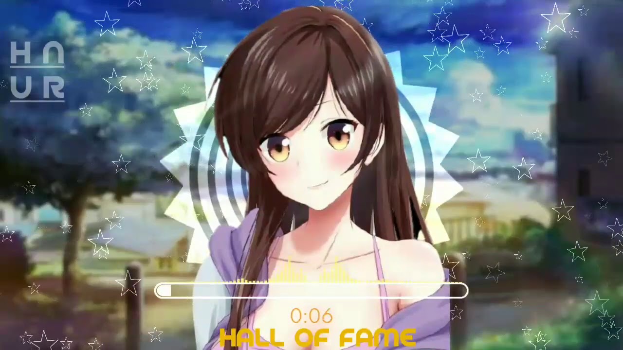NIGHTCORE • HALL OF FAME  ( Female version ) COPYRIGHT FREE