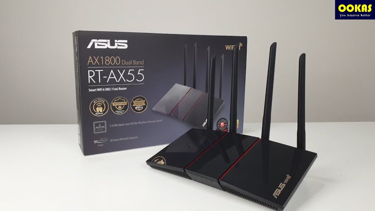 ASUS RT AX55 AX1800 WiFi 6 Router Review - Superb WiFi Performance
