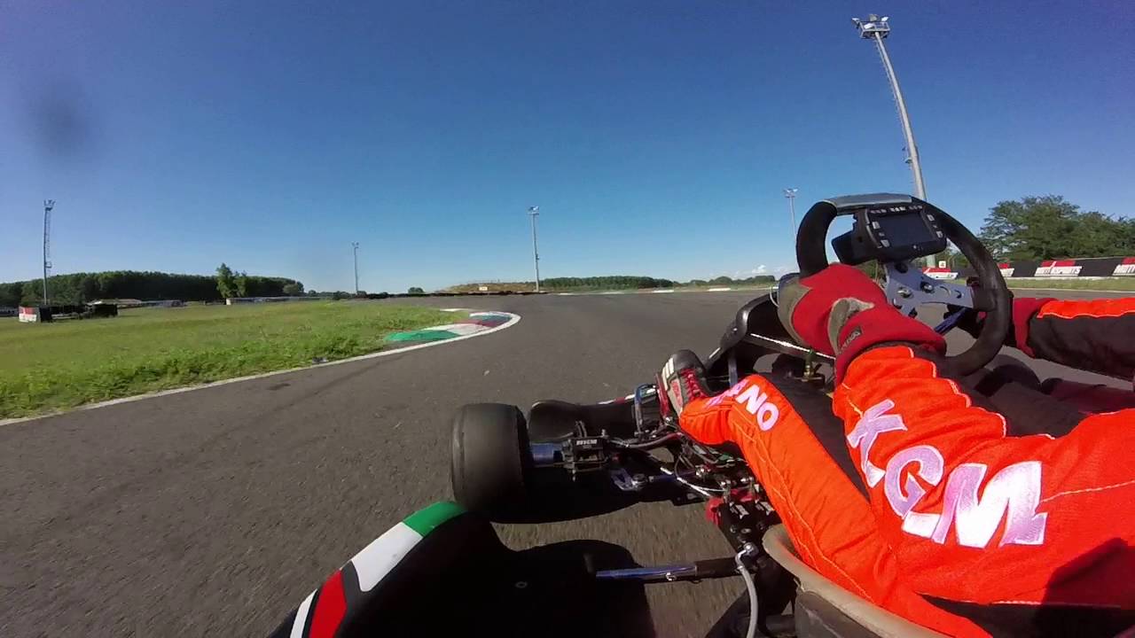 Kart KGM kz125 pista Ottobiano