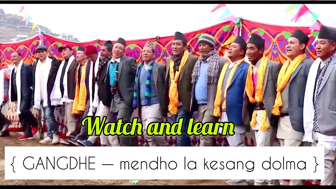 Hyolmo song ( GANGDHE — MENDHO LA KESANG DOLMA)