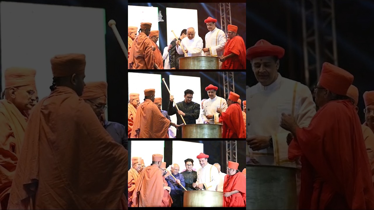 Glimpse of Divya Shakotsav of Shree NarNarayanDev celebrated on 28th Jan 2024 #shakotsav