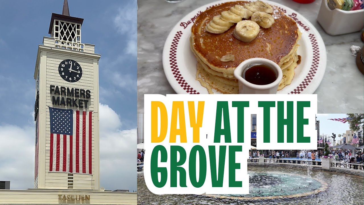 Day At The Grove | Book Shopping At Barnes & Noble, Walking Around The Farmers Market