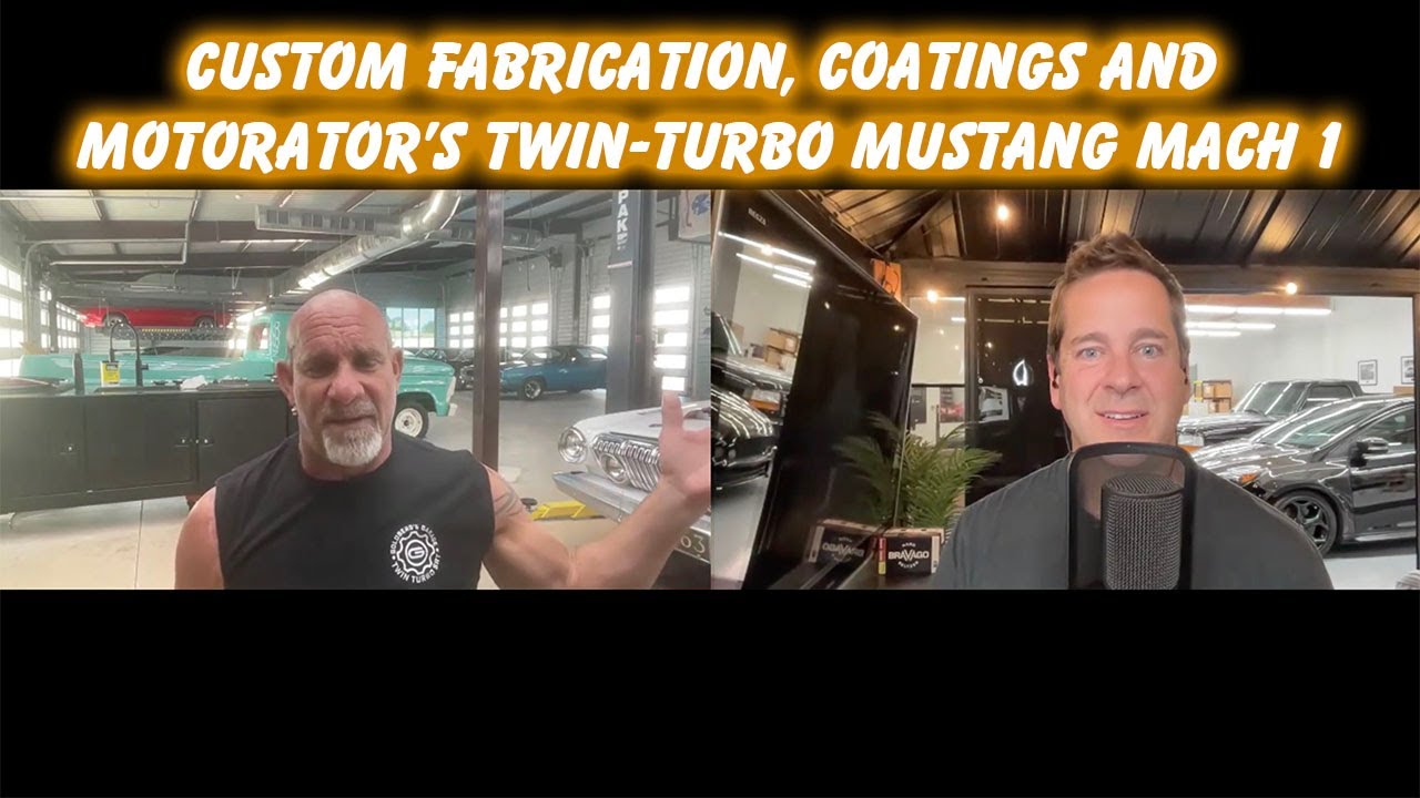 CarCast - Custom fabrication, coatings and Motorator's twin-turbo Mustang Mach 1