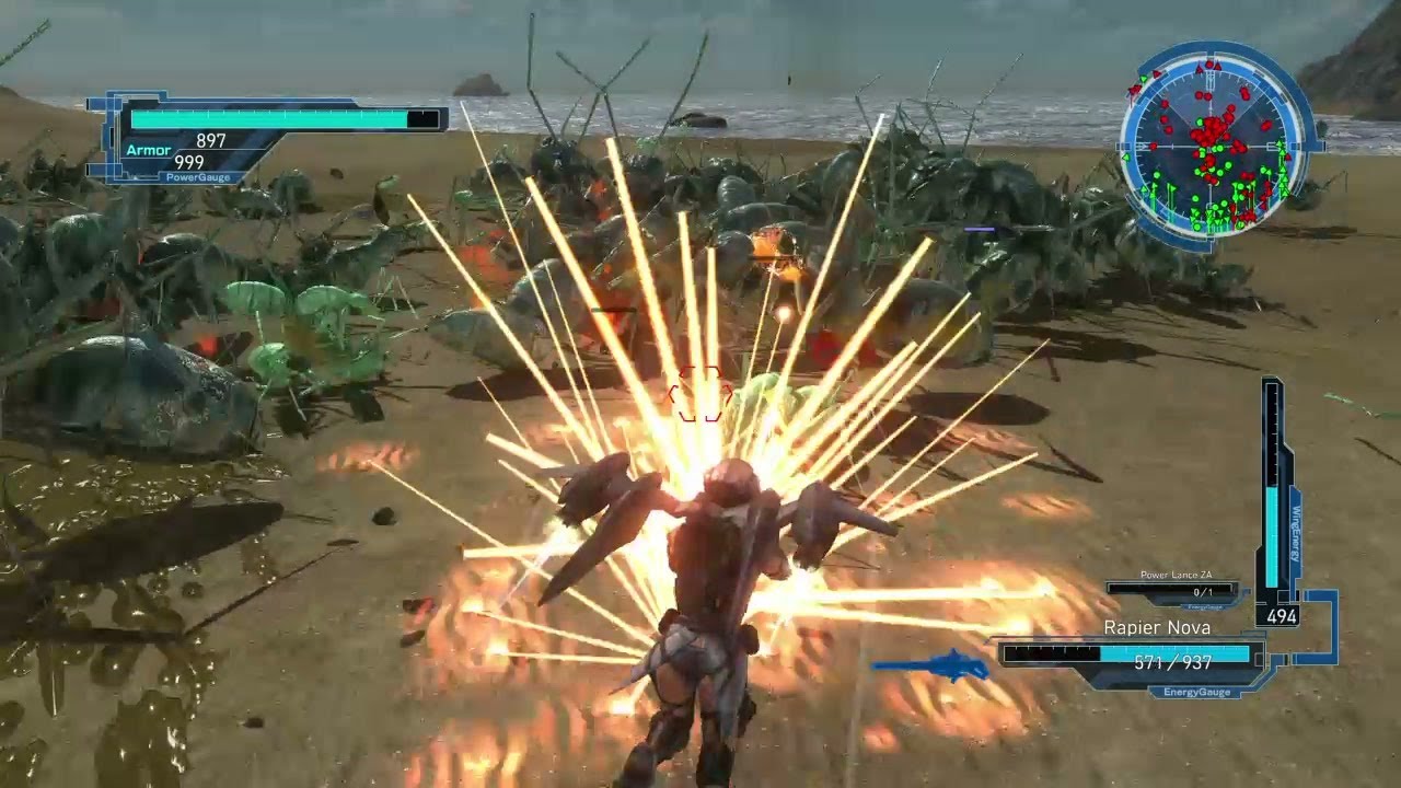 EDF 5 M102 Forced Entry Inferno Wing Diver ( Earth Defense Force 5 )