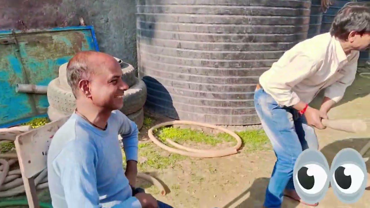 Akssathla vlog so guys morning work chacha ke sath Tractor se. Evening me chacha ke sath injoy डे 😂🫡
