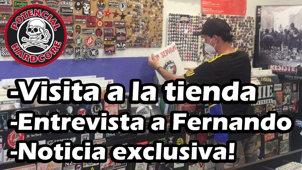 POTENCIAL HARDCORE. El puesto del Rastro que se convirtió en tienda de discos y sello discográfico.
