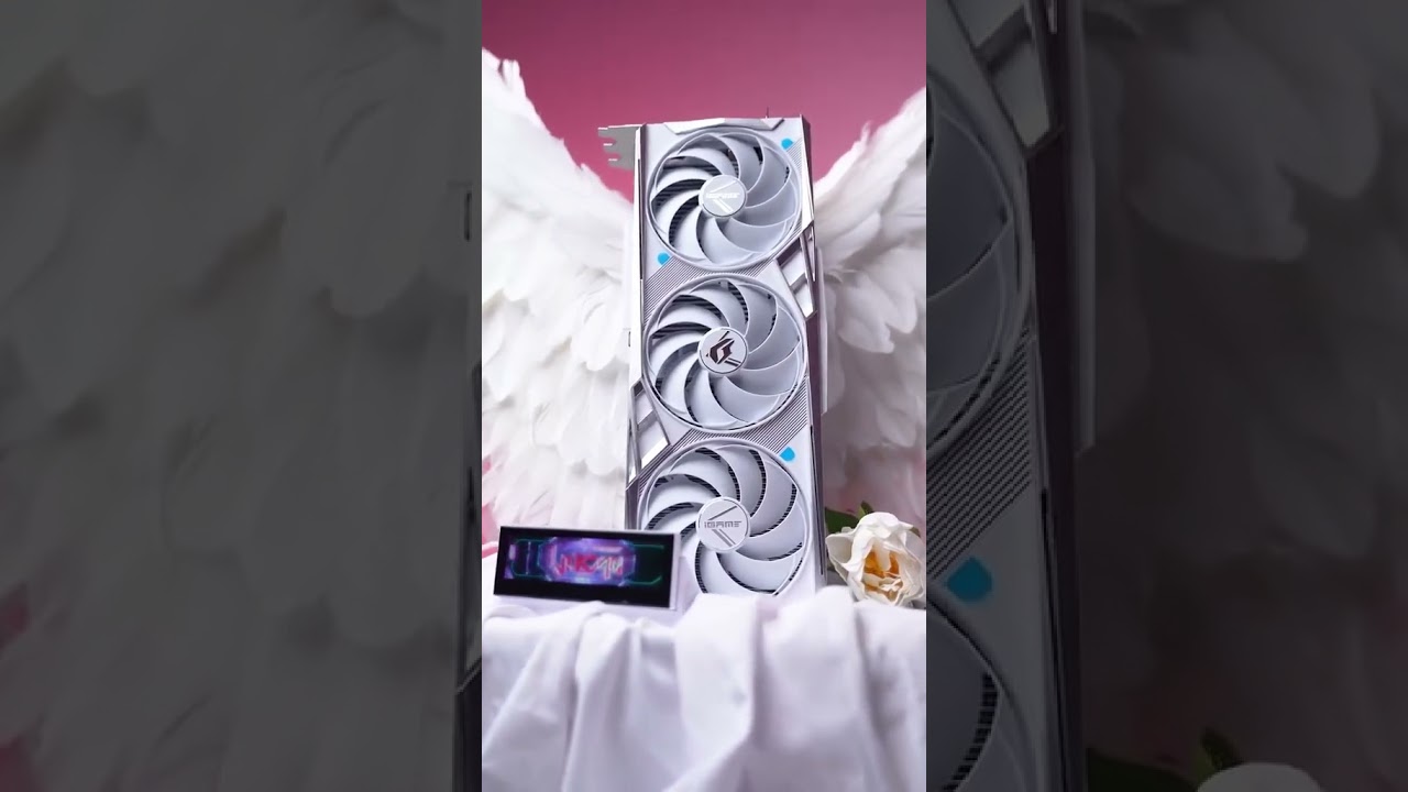 White! White ! White!GPU ! ... VGA IGAME RTX 4090 VULCAN WHITE  