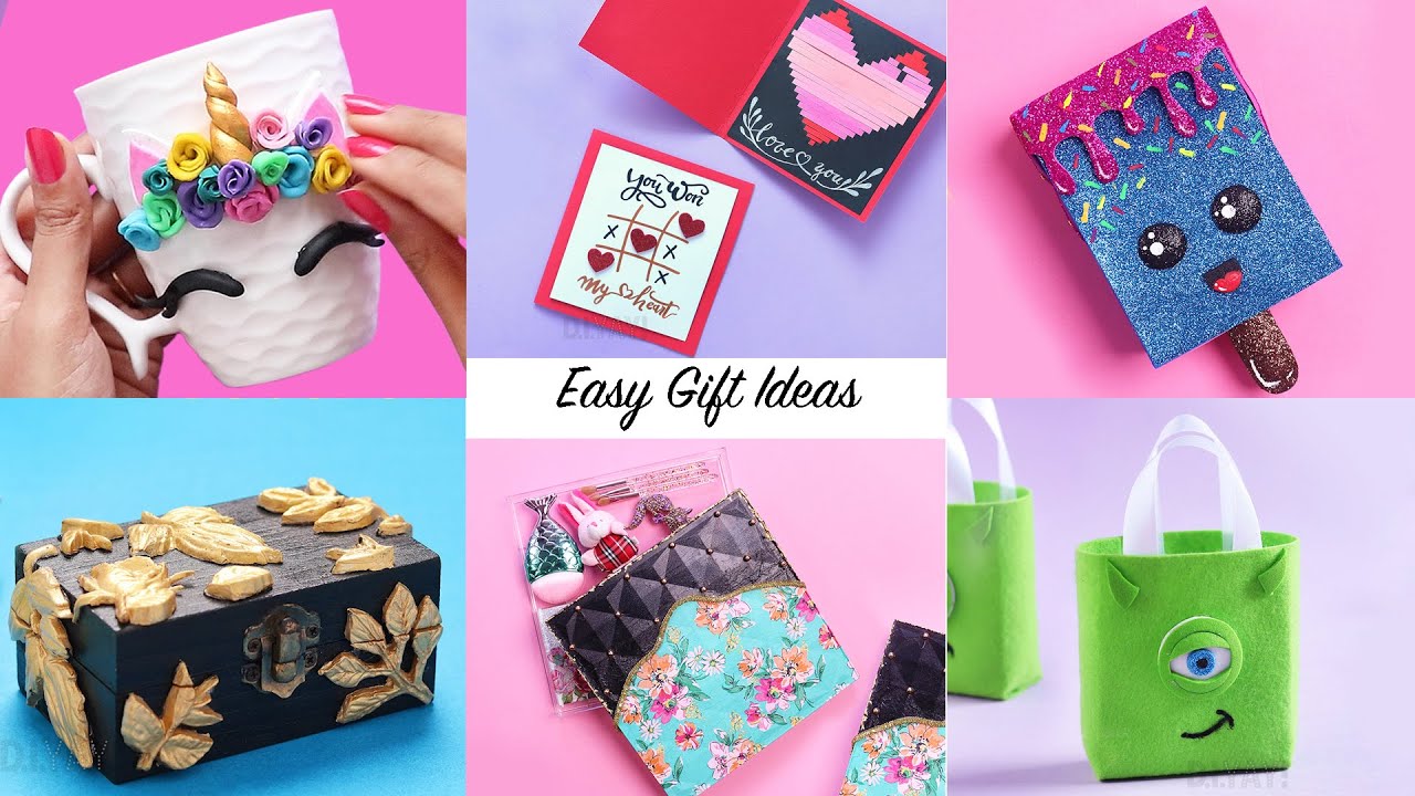 6 Easy Gift Ideas | DIY Gift Boxes | Gift Ideas