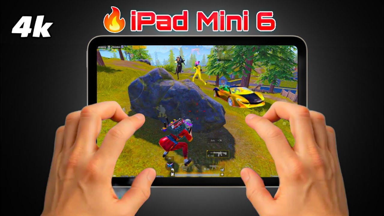 iPad Mini 6 Bgmi Handcam🔥HDR+Extreme PUBG Gaming Test😍 iOS 26.1 Livik Gameplay!