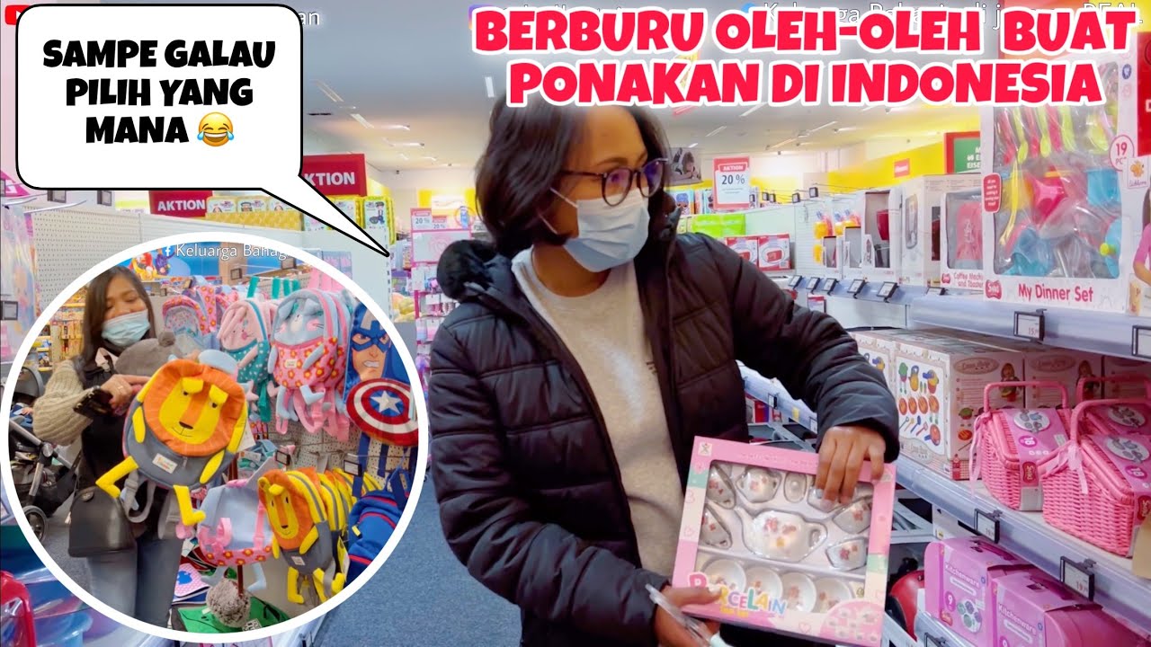 BELANJA OLEH-OLEH BUAT PONAKAN DI INDONESIA 🥰