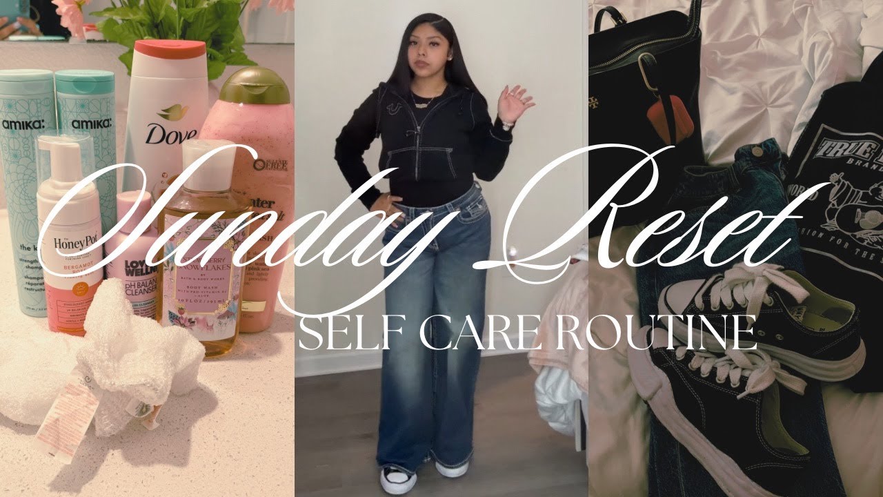 Sunday Reset ♡ Everything Shower & Room clean up 2025