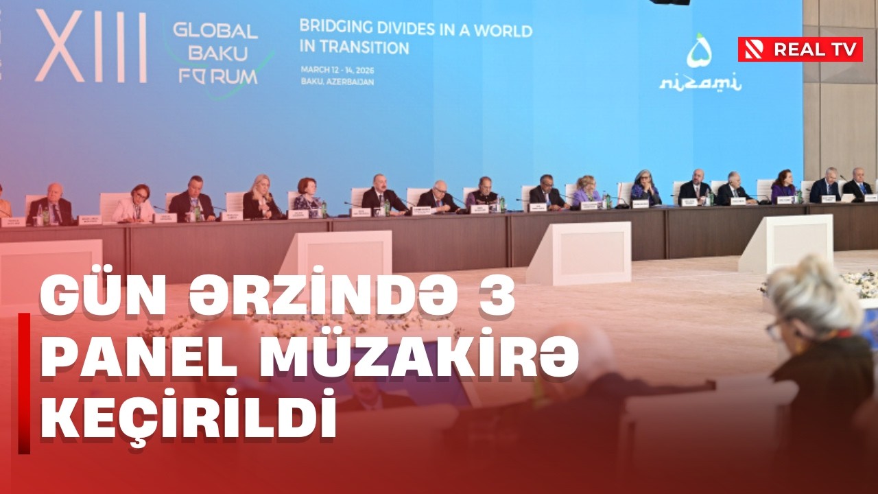 Gün ərzində 3 panel müzakirə keçirildi