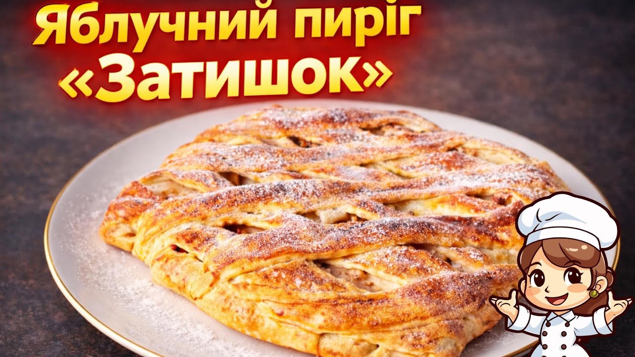🍎 Яблочный пирог УЮТ. Без лишней мороки.#готуємзяною