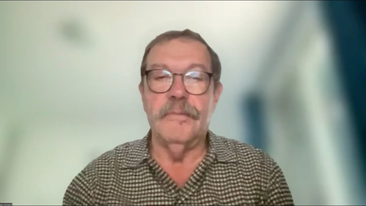 Nobel Laureate Alain Aspect: 