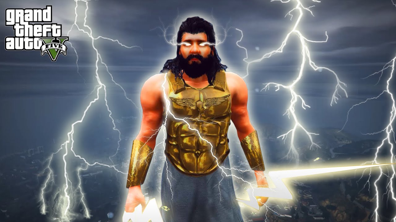GTA 5 - Zeus Thor Love and Thunder (MCU)