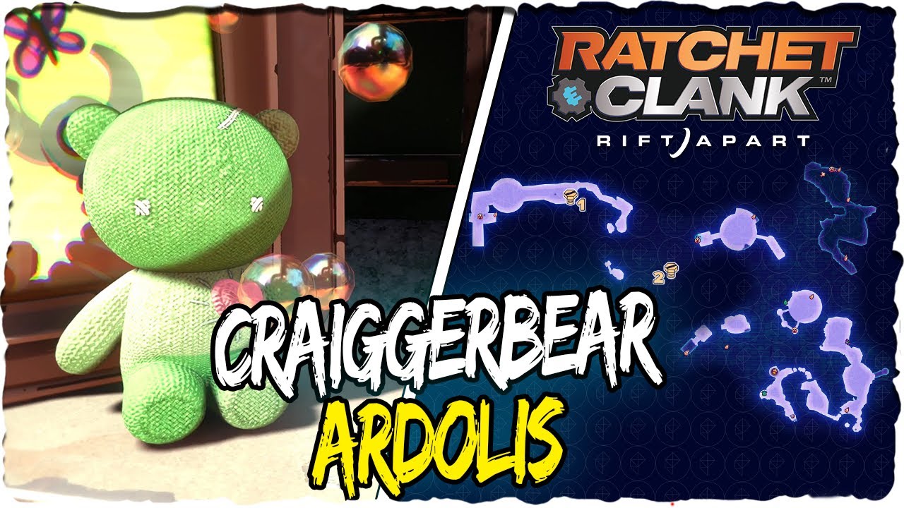 CraiggerBear Ardolis Location | Ratchet & Clank Rift Apart
