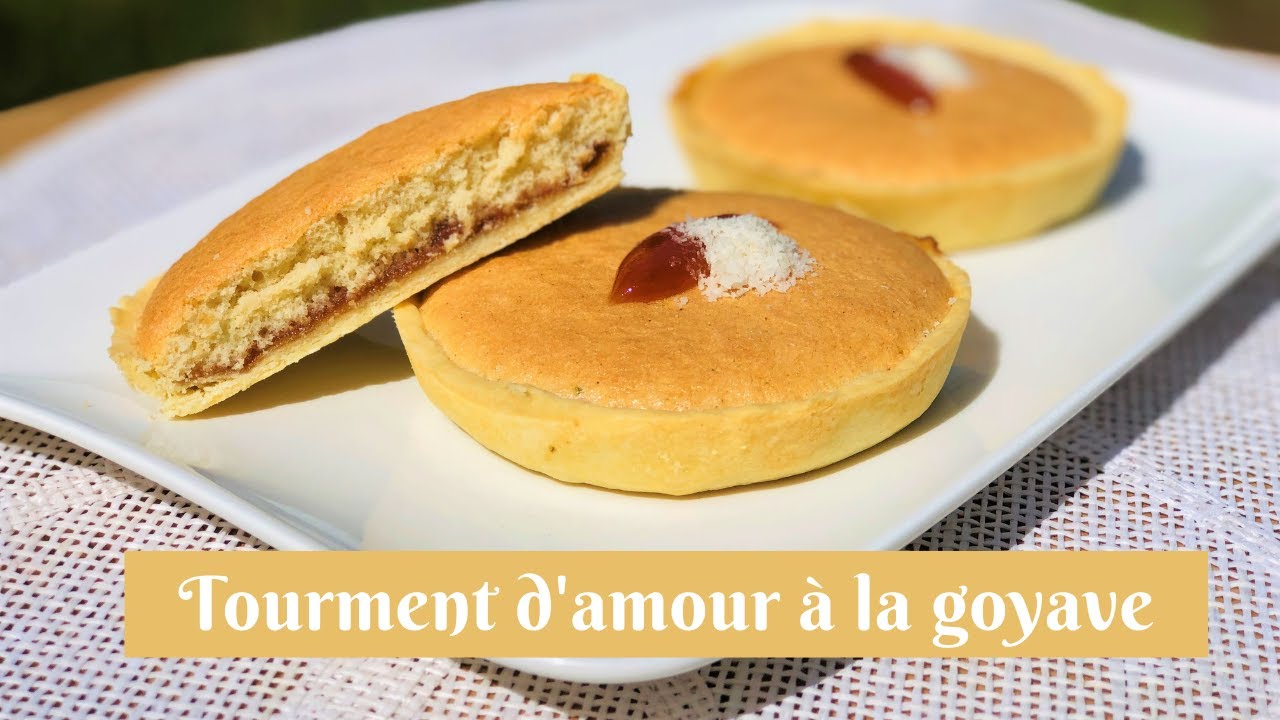 Tourment d’amour à la goyave 🥮 (avec une génoise au coco 🥥)