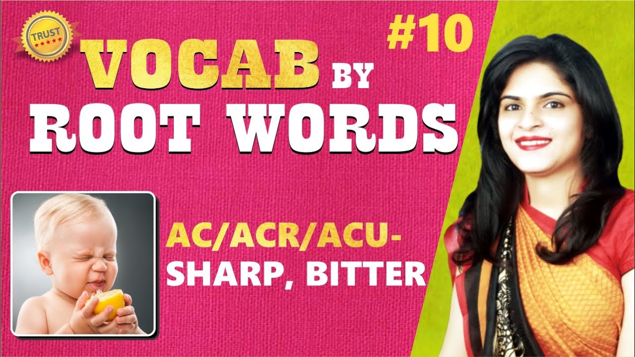 ROOT WORDS: BEST Method to Grasp VOCAB!| VOCAB by Manisha Ma’am|AVATAR-The Word Master
