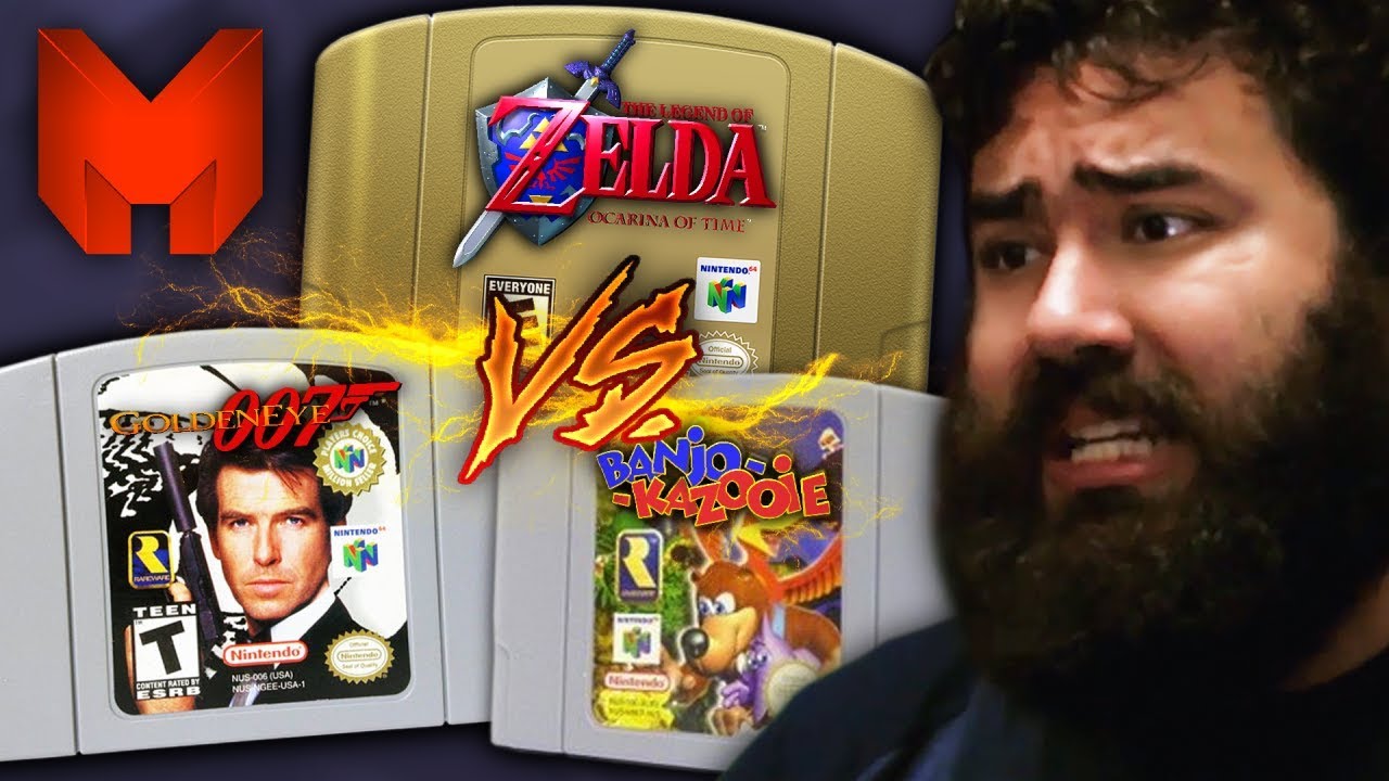 ЛУЧШИЕ игры для N64? Ocarina of Time против Banjo Kazooie против GoldenEye 007 — Madness