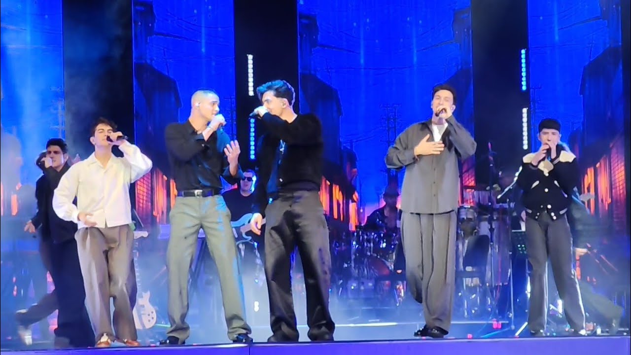 Santos Bravos Concierto Debut 'LLoviendo Estrellas' por última vez todos juntos 