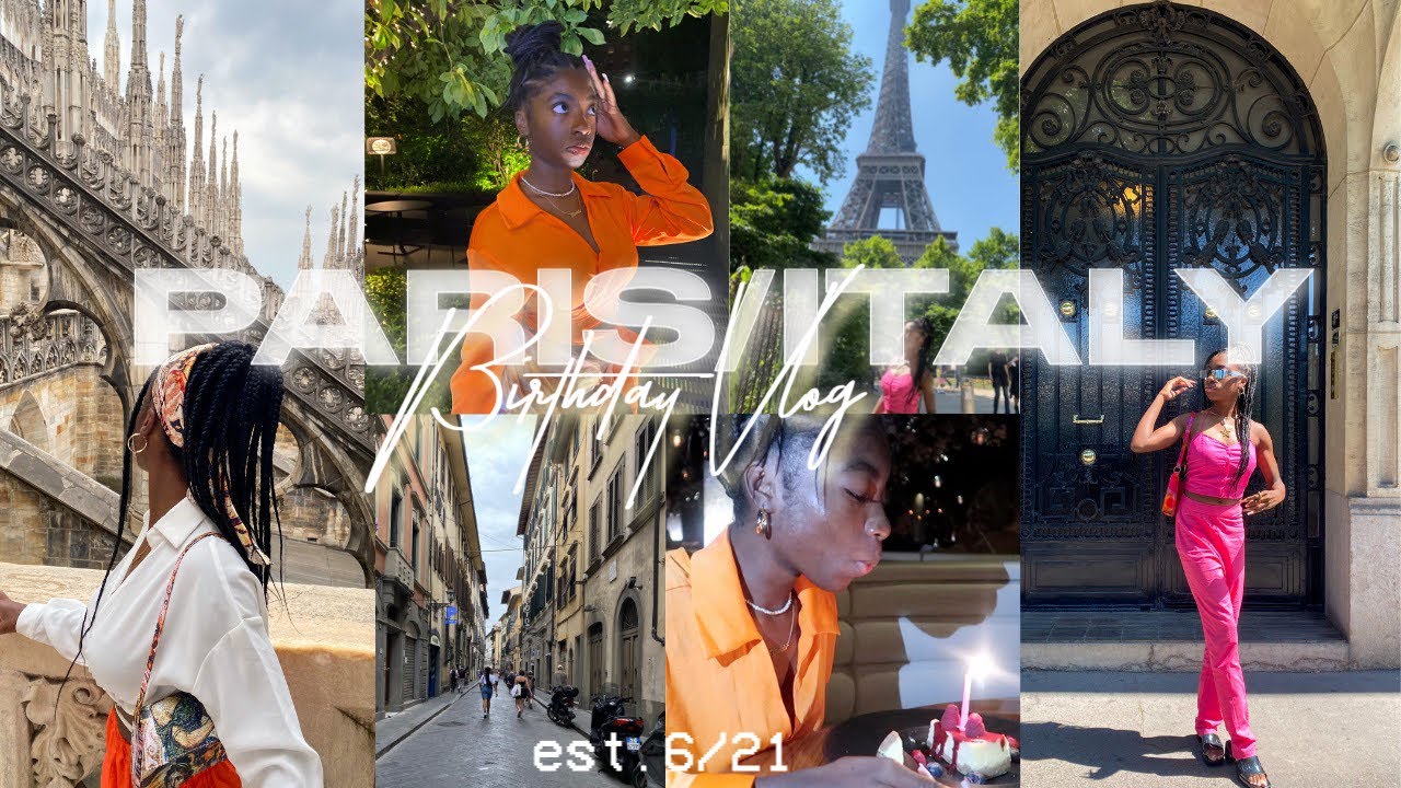 PARIS / ITALY 15TH BIRTHDAY TRIP VLOG🤍 (Milan Cathedral, Uffizi Gallery, Gucci Gardens Museum)