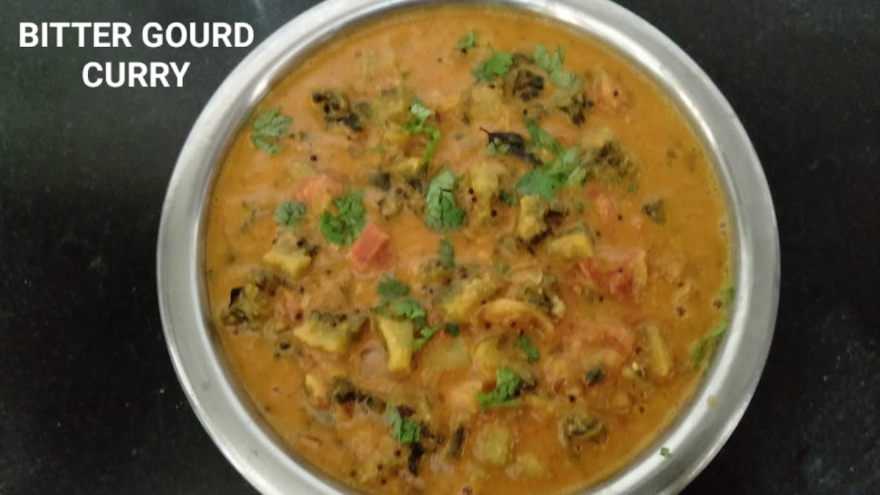 BITTER GOURD CURRY RECIPE | KAKARAKAYA KURA | HEALTHY AND  DIABETIC FRIENDLY