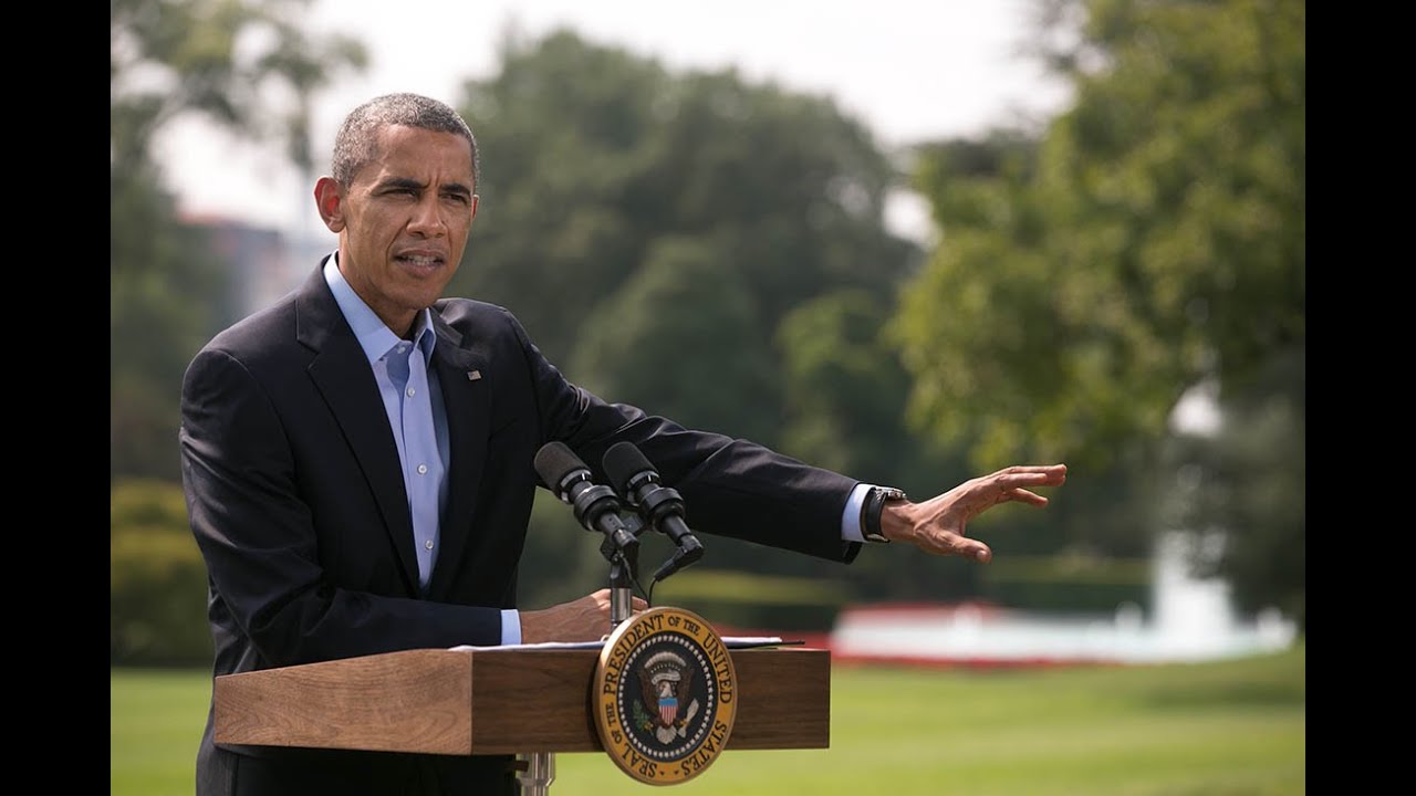 President Obama Gives an Update on the Situation in Iraq