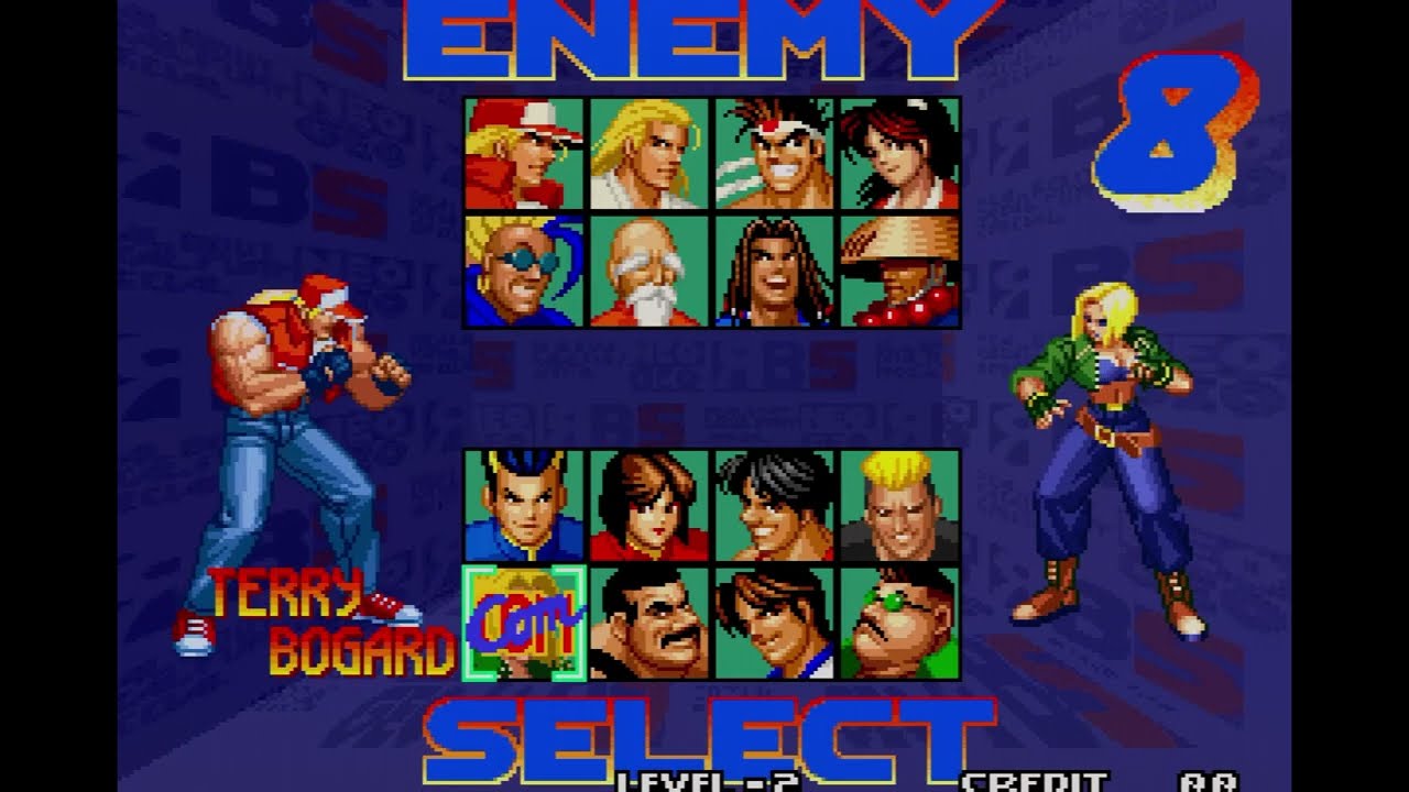 Real Bout Fatal Fury Special - Neo Geo MVS (Playthrough)