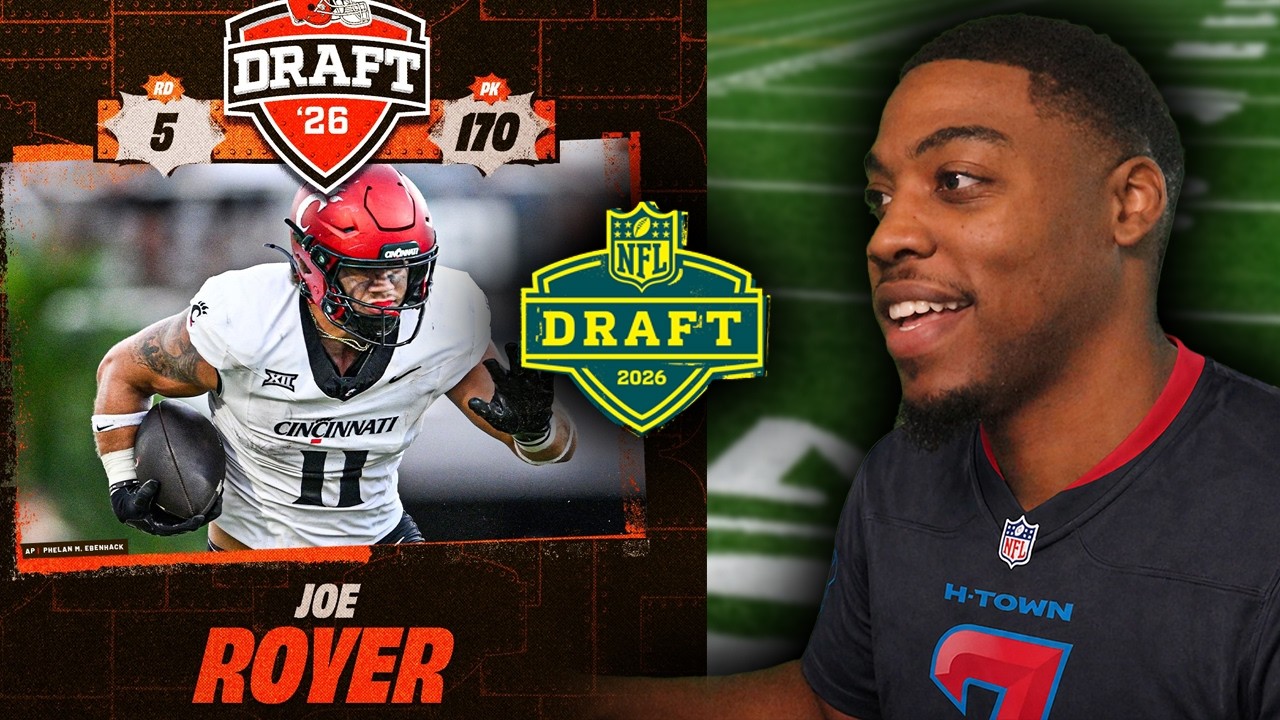 Joe Royer Highlights Reaction | Cleveland Browns - NFL Draft 2026