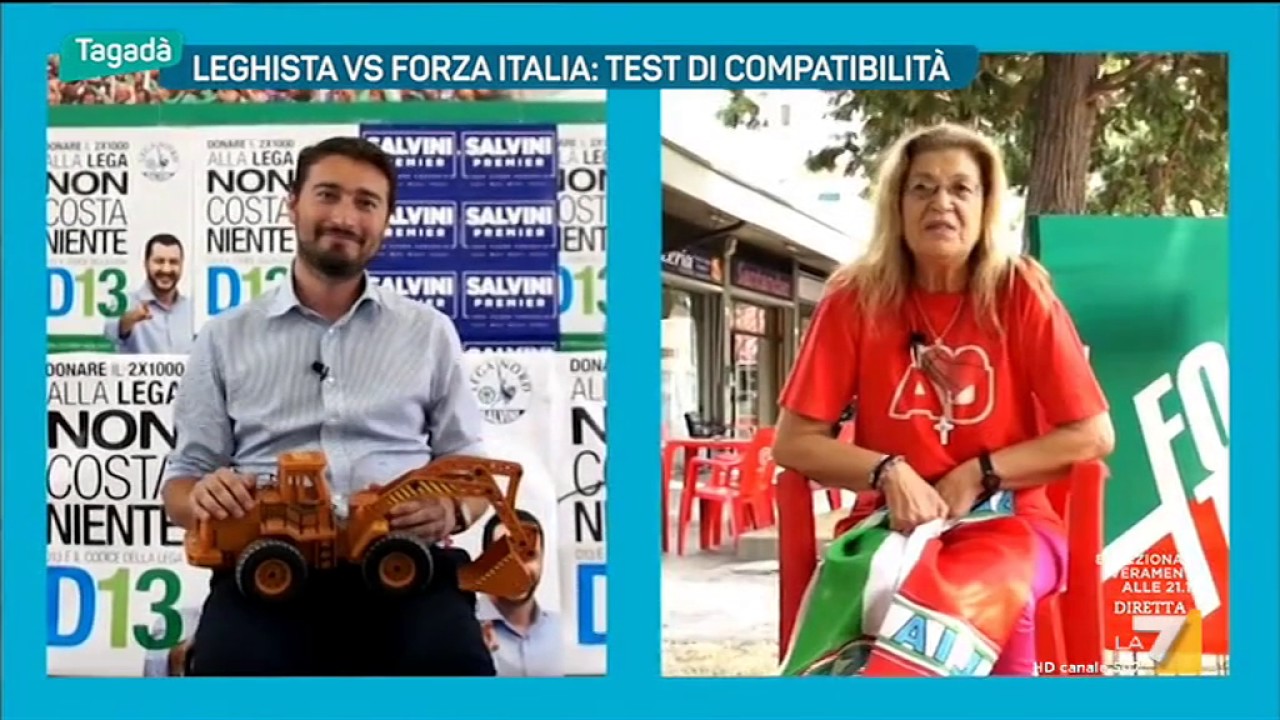 Leghista vs Forza Italia: test di compatibilità