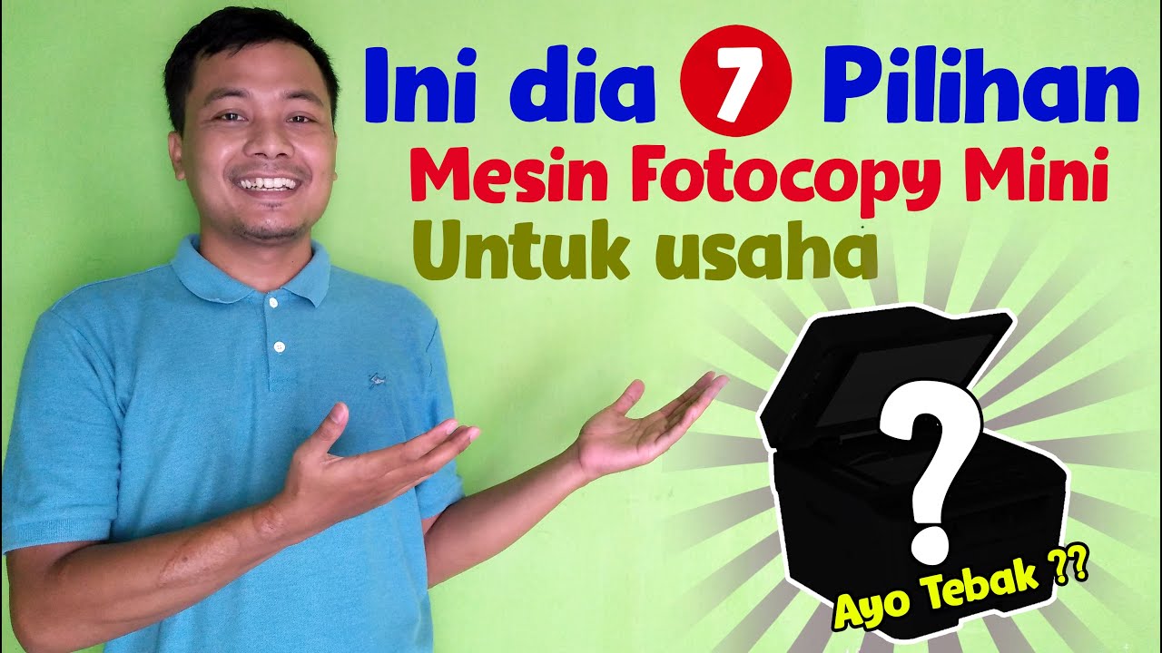 7 Pilihan Mesin Fotocopy Mini Murah untuk usaha fotocopy pemula