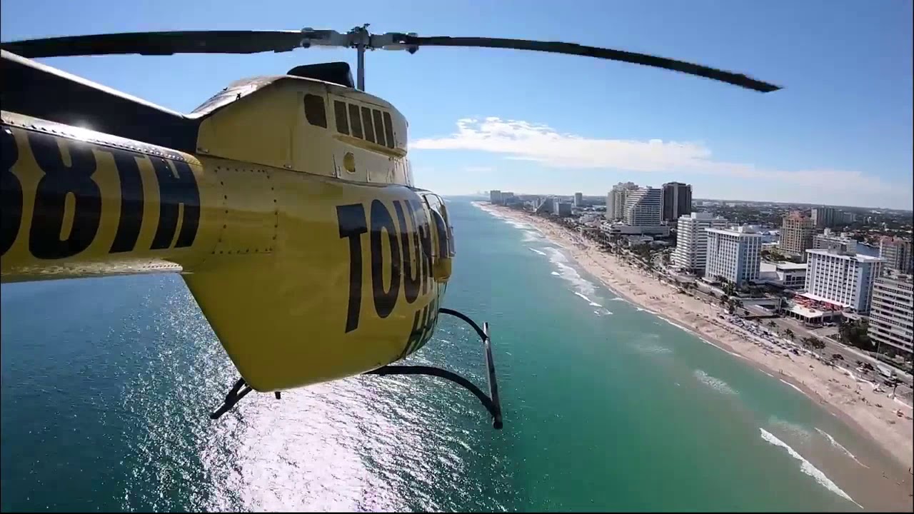 Survol de Miami en h&eacute;licopt&egrave;re
