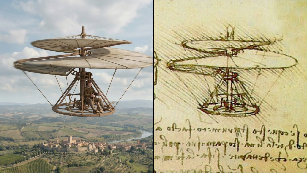 Leonardo da Vinci’s Inventions Brought to Life with AI