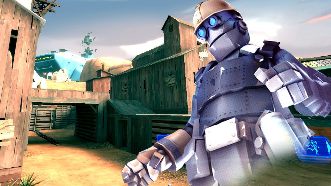 TF2: MvM Decoy Mecha Engie [Full Live Mission]