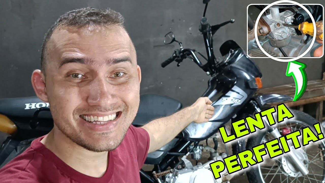 Como Regular A Marcha Lenta Da Pop 100 De Forma Simples E Fácil!