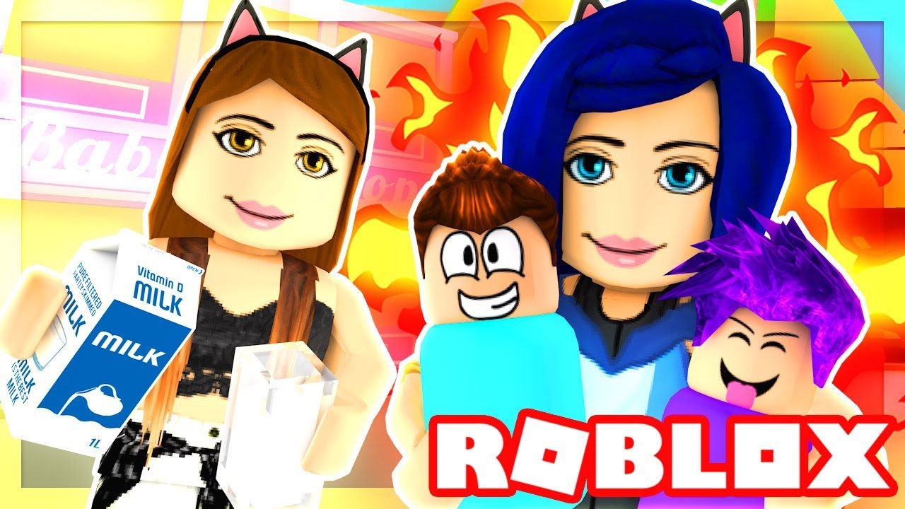 ADOPTING MY FIRST BABY IN ROBLOX!