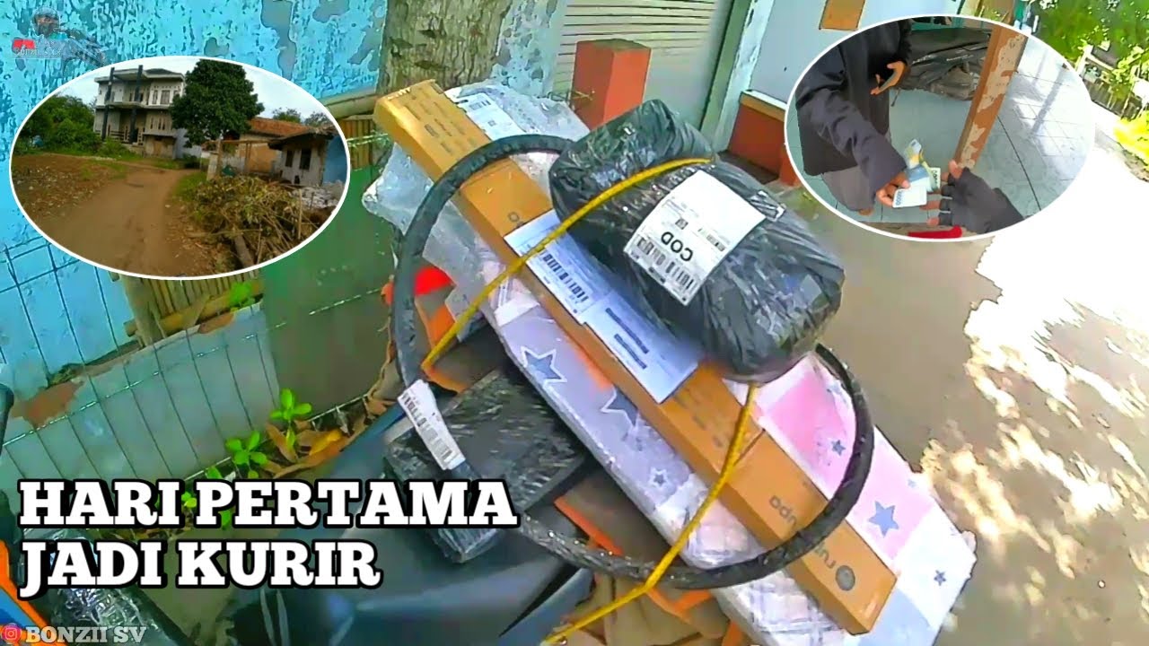 HARI PERTAMA JADI KURIR | BERALIH PROFESI