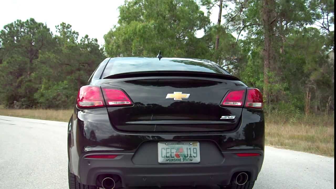 2014 Chevy SS Sedan Sound Clips (Stock Exhaust) (Holden VF Commodore)