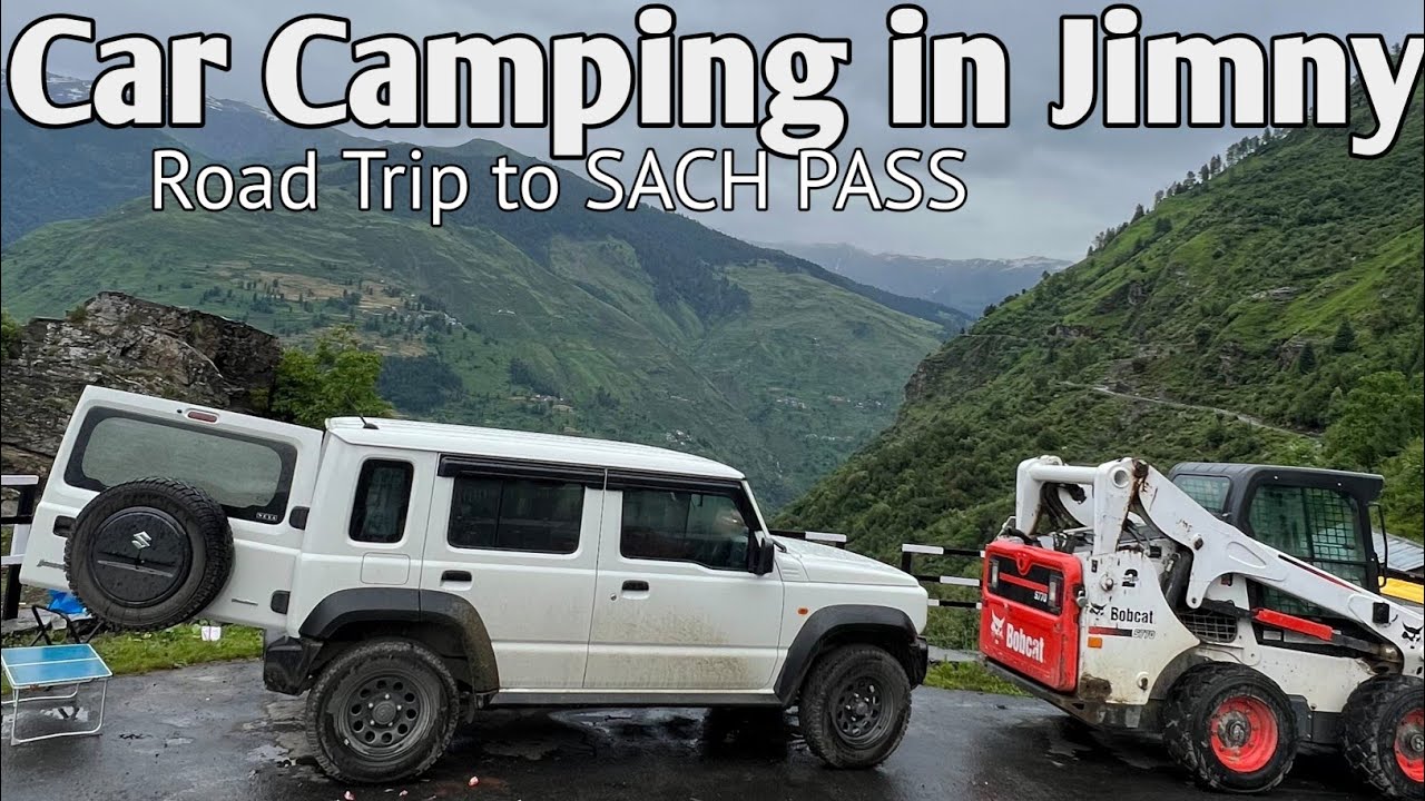I camped the car in Jimny 5 doors away || Took Jimny to Himachal || I don't know what will happen...